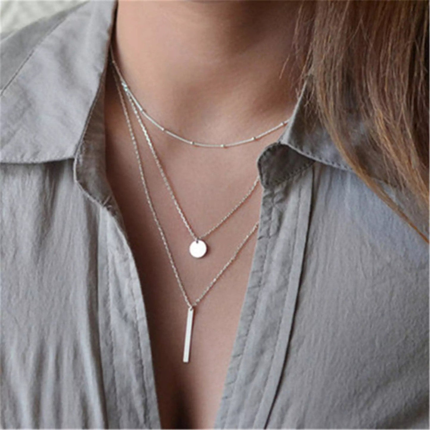 Create Your Own Luck Multilayer Necklace - elliesage