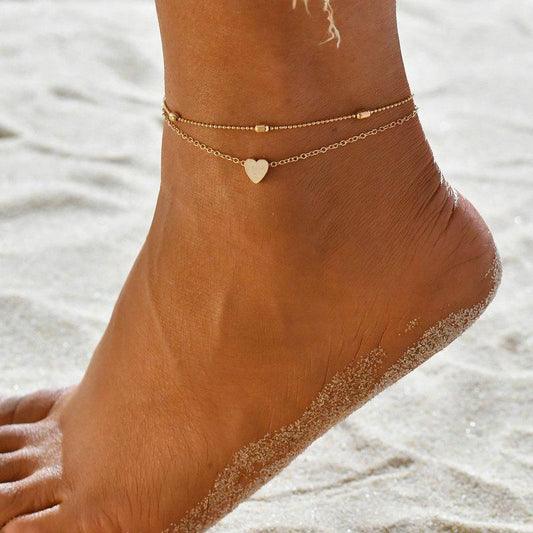 Heart & Soul Anklet - elliesage