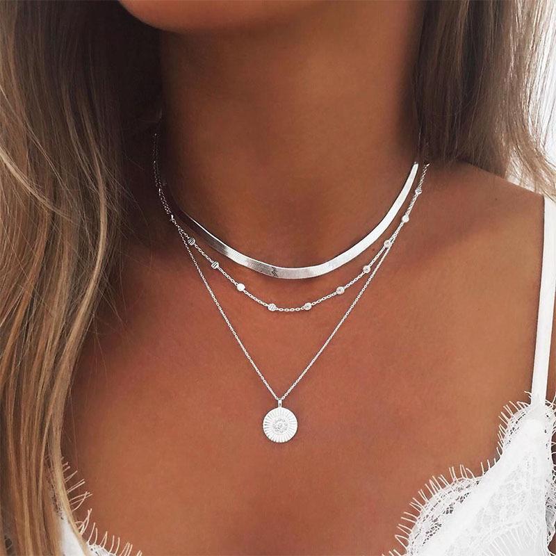 Radiate Sunshine Multilayer Necklace - elliesage