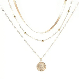 Radiate Sunshine Multilayer Necklace – elliesage