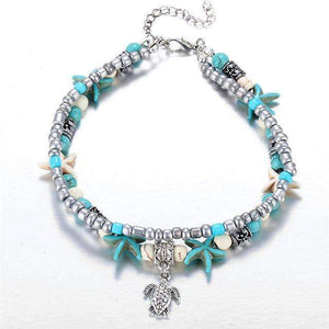 Ocean Essence Double Layer Anklet Anklet Ellie Sage 